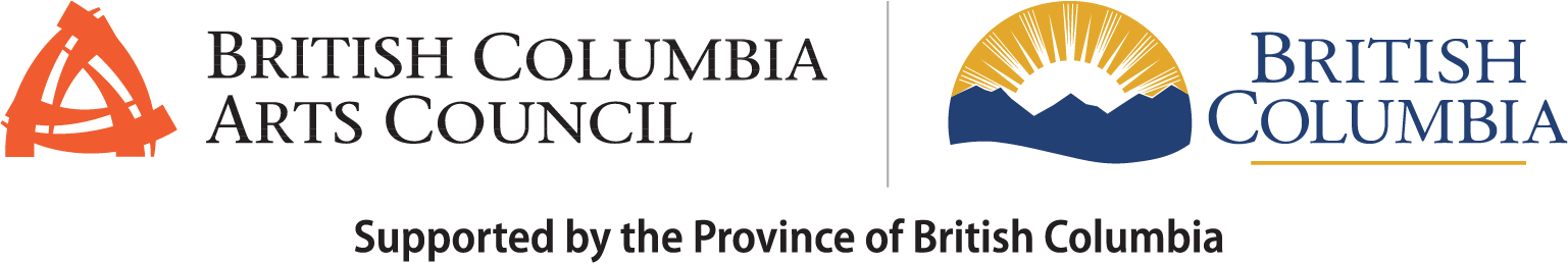BC arts council and BC logo
