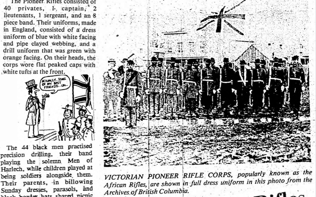 Victoria and BC’s First Militia (From our Pop-Up Docs Research Archives)